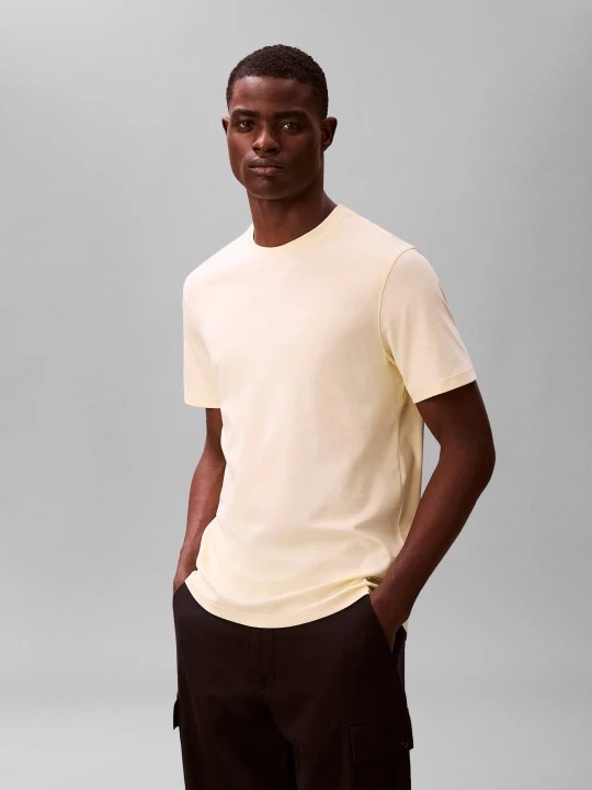 Zdjęcie produktu Calvin Klein T-shirt | Regular Fit | pima żółty