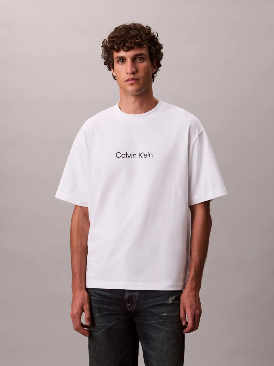 Zdjęcie produktu Calvin Klein T-shirt | Relaxed fit biały