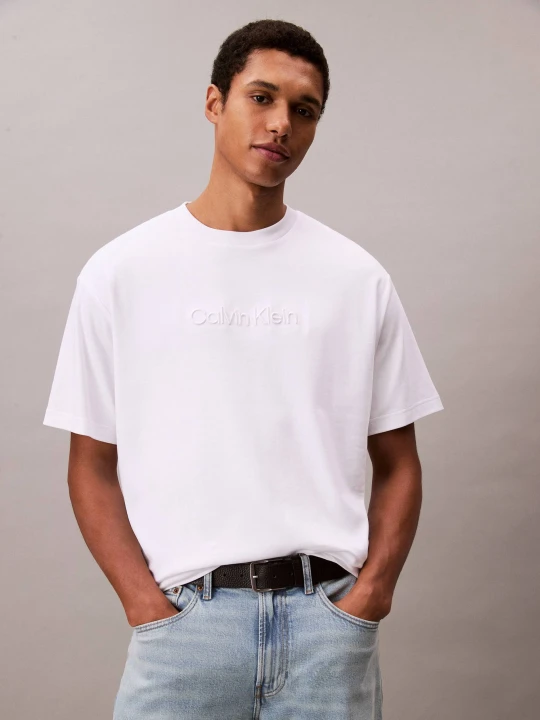 Zdjęcie produktu Calvin Klein T-shirt | Relaxed fit biały