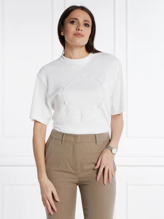 Zdjęcie produktu Calvin Klein T-shirt | Relaxed fit biały