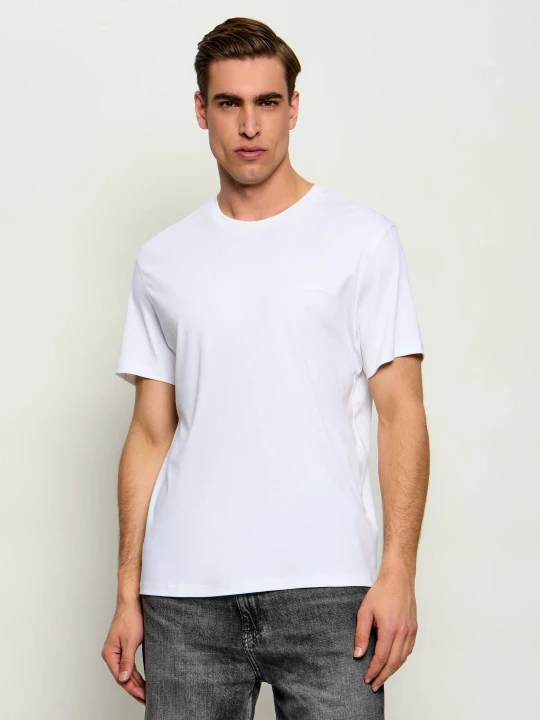 Zdjęcie produktu Calvin Klein T-shirt | Slim Fit biały