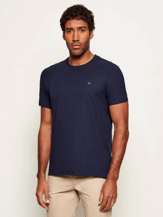 Zdjęcie produktu Calvin Klein T-shirt | Slim Fit granatowy
