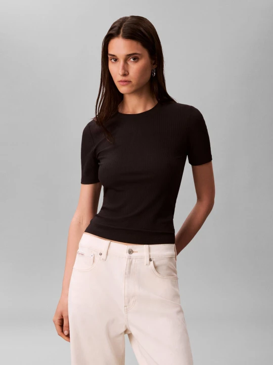 Zdjęcie produktu Calvin Klein T-shirt | Slim Fit czarny