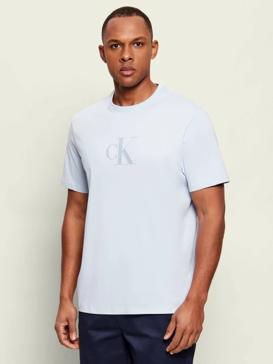 Zdjęcie produktu Calvin Klein T-shirt | Slim Fit błękitny