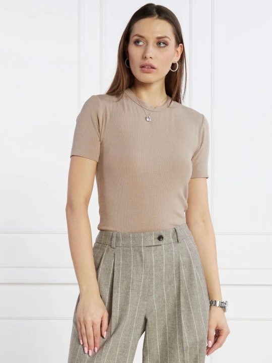 Zdjęcie produktu Calvin Klein T-shirt | Slim Fit brązowy