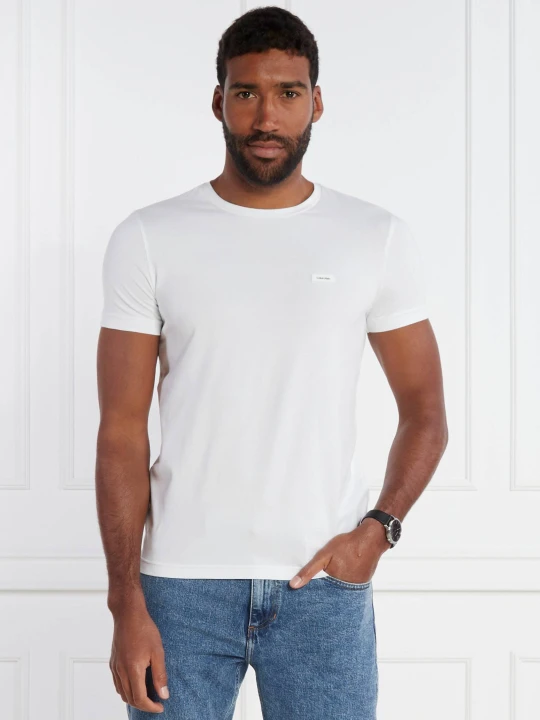 Zdjęcie produktu Calvin Klein T-shirt | Slim Fit biały