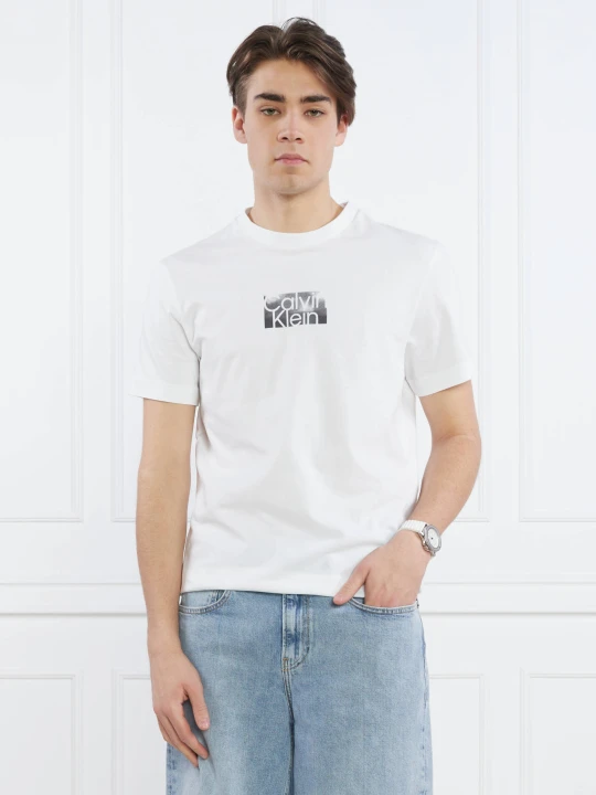 Zdjęcie produktu Calvin Klein T-shirt | Slim Fit biały