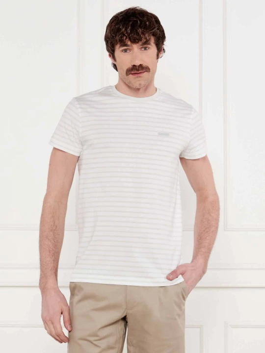 Zdjęcie produktu Calvin Klein T-shirt | Slim Fit | stretch zielony