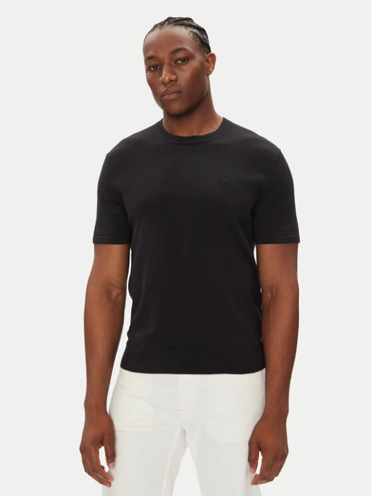 Zdjęcie produktu Calvin Klein T-Shirt Supima LV04LC333G Czarny Regular Fit