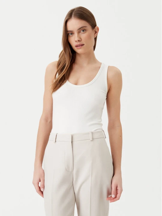 Zdjęcie produktu Calvin Klein Top K20K208246 Biały Slim Fit