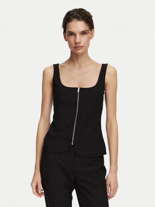 Zdjęcie produktu Calvin Klein Top LV044G235G Czarny Regular Fit