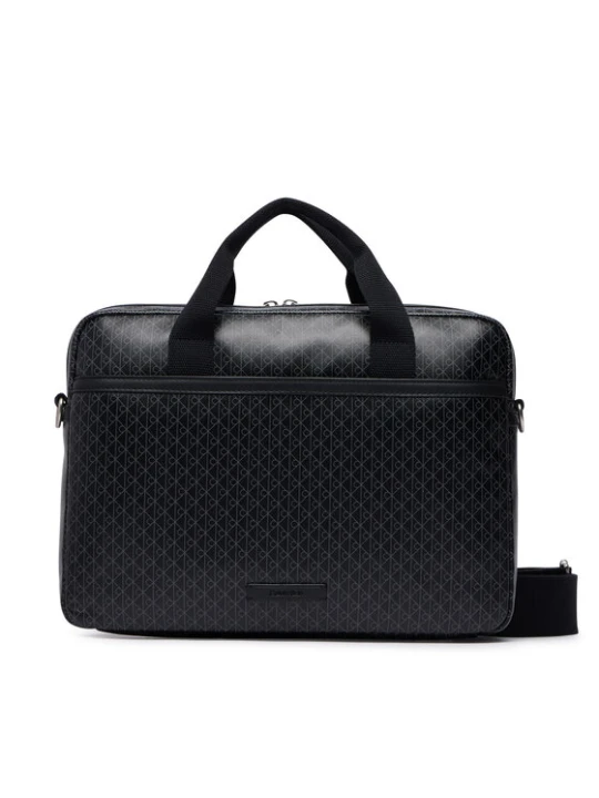 Zdjęcie produktu Calvin Klein Torba na laptopa Emblem Aop Coated Commuter / Lapto LV04D3625G Czarny