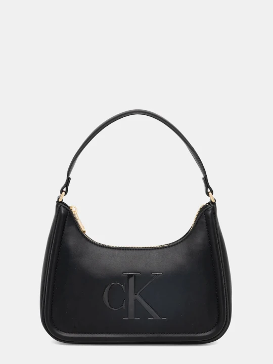 Zdjęcie produktu Calvin Klein torebka bagietka damska z imitacji skóry czarny