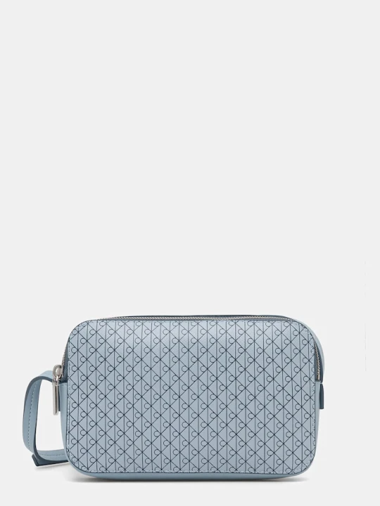 Zdjęcie produktu Calvin Klein torebka crossbody damska z imitacji skóry niebieski