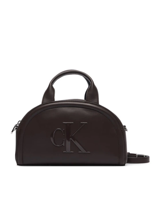 Zdjęcie produktu Calvin Klein Torebka Bold Ck Dome Crossbody LV04F3895G Bordowy