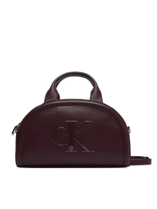 Zdjęcie produktu Calvin Klein Torebka Bold Ck Dome Crossbody LV04F3895G Bordowy