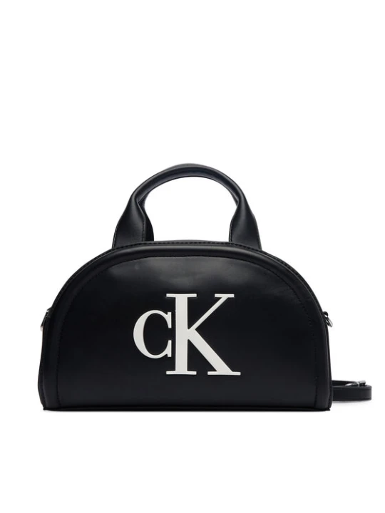 Zdjęcie produktu Calvin Klein Torebka Bold Ck Dome Crossbody LV04F3895G Czarny