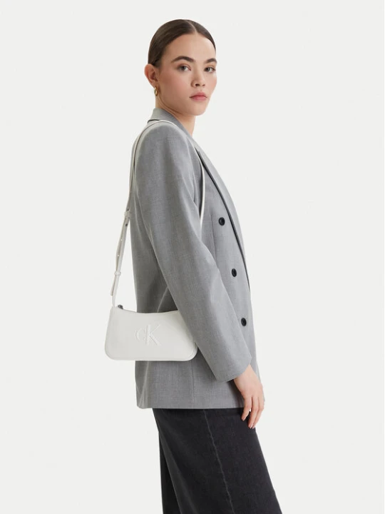 Zdjęcie produktu Calvin Klein Torebka Bold Ck Mini Bag LV04F1125G Biały