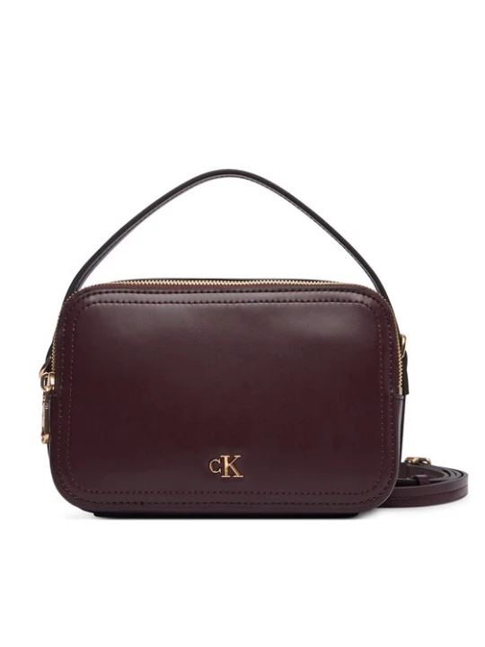 Zdjęcie produktu Calvin Klein Torebka Ck Hardware Camera Bag LV04F3678G Bordowy