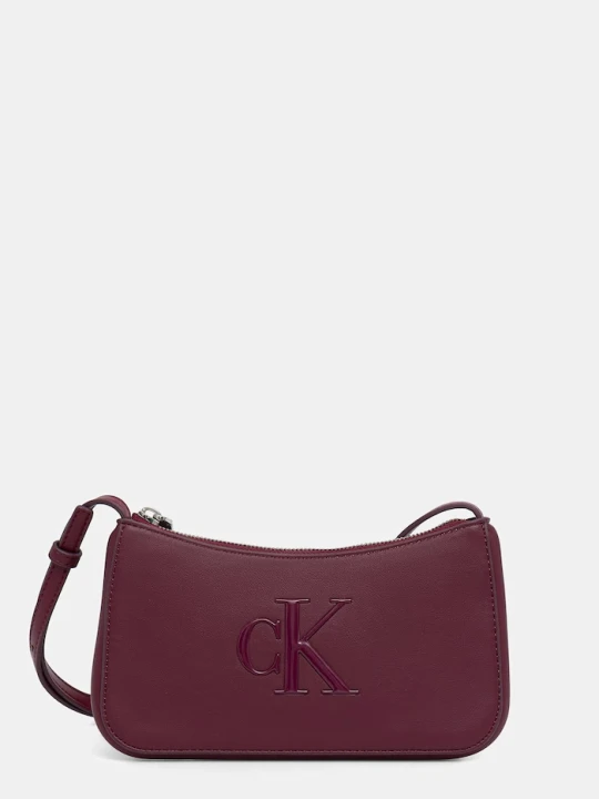 Zdjęcie produktu Calvin Klein torebka crossbody damska bordowy