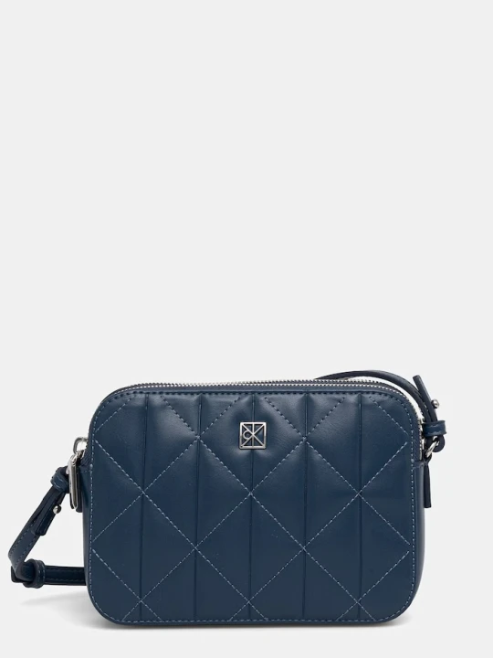 Zdjęcie produktu Calvin Klein torebka crossbody damska z imitacji skóry niebieski
