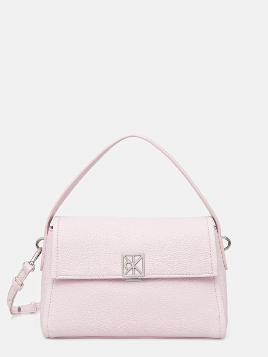 Zdjęcie produktu Calvin Klein torebka crossbody damska z imitacji skóry różowy