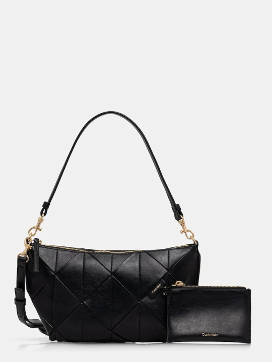 Zdjęcie produktu Calvin Klein torebka crossbody damska z imitacji skóry czarny