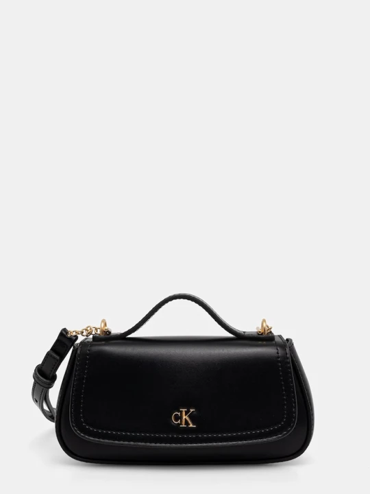 Zdjęcie produktu Calvin Klein torebka crossbody damska z imitacji skóry czarny