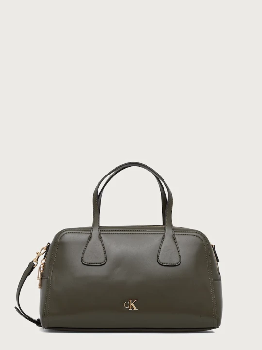 Zdjęcie produktu Calvin Klein torebka crossbody damska z imitacji skóry zielony