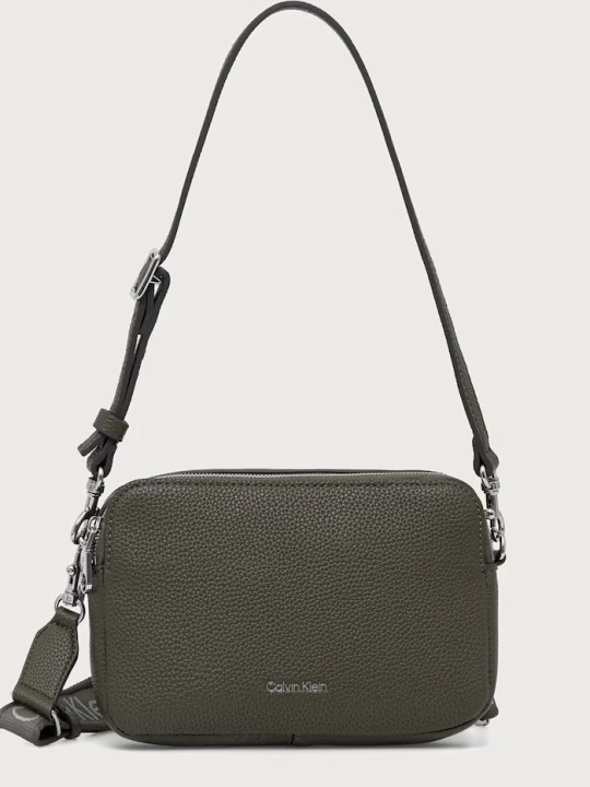 Zdjęcie produktu Calvin Klein torebka crossbody damska z imitacji skóry zielony