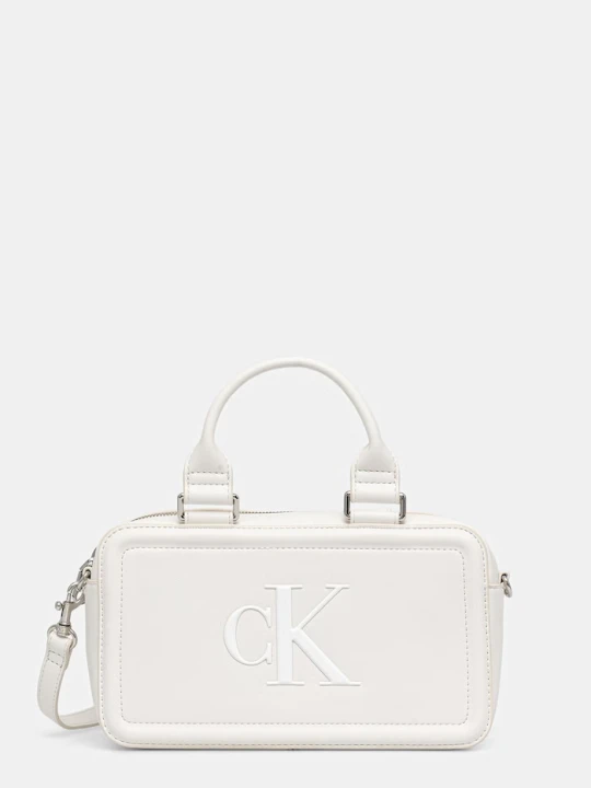 Zdjęcie produktu Calvin Klein torebka damska z imitacji skóry biały