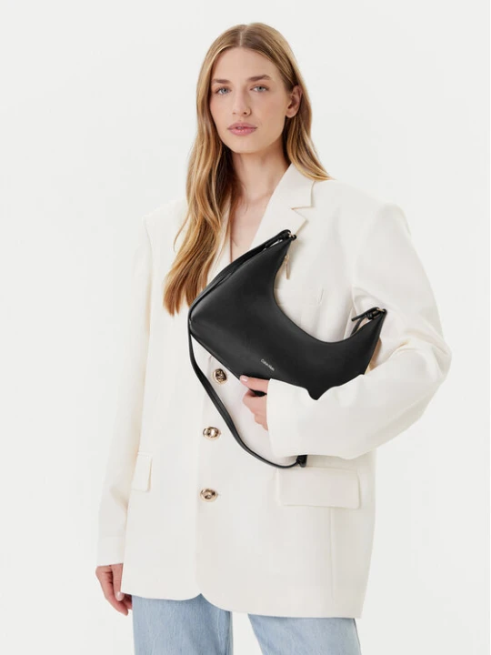 Zdjęcie produktu Calvin Klein Torebka Foil Logo Conv Shou?Lder Bag LV04F3272G Czarny