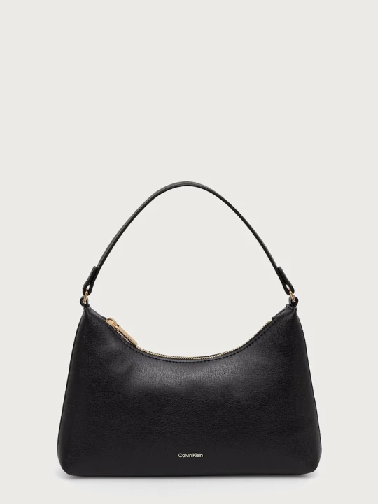 Zdjęcie produktu Calvin Klein torebka hobo damska z imitacji skóry czarny