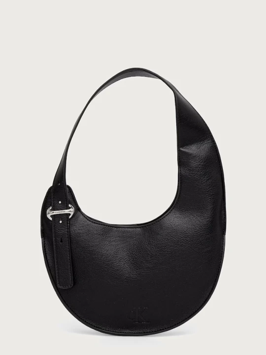 Zdjęcie produktu Calvin Klein torebka hobo damska z imitacji skóry czarny