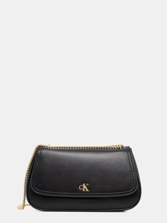 Zdjęcie produktu Calvin Klein torebka crossbody damska z imitacji skóry czarny