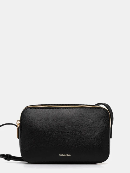 Zdjęcie produktu Calvin Klein torebka crossbody damska z imitacji skóry czarny