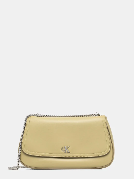 Zdjęcie produktu Calvin Klein torebka crossbody damska z imitacji skóry zielony