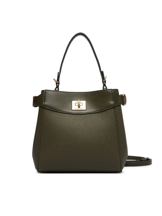 Zdjęcie produktu Calvin Klein Torebka Mix Media Crossbody LV04F3885G Zielony ciemny
