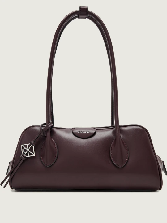 Zdjęcie produktu Calvin Klein Torebka na ramię Emblem Trio brązowy