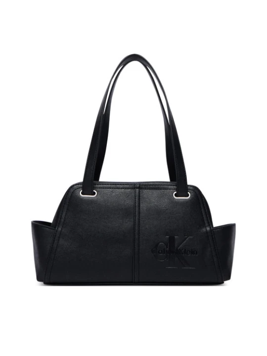 Zdjęcie produktu Calvin Klein Torebka Pockets Monologo Shoulder Bag LV04F3688G Czarny