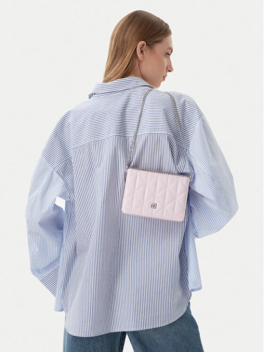 Zdjęcie produktu Calvin Klein Torebka Quilted Mini Chain Bag LV04F3321G Różowy