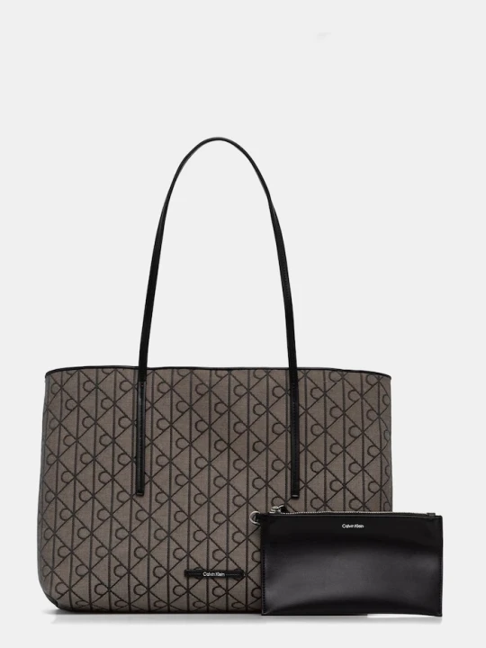 Zdjęcie produktu Calvin Klein torebka shopper damska brązowy