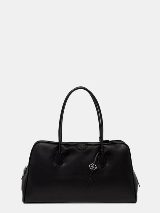 Zdjęcie produktu Calvin Klein torebka shopper damska z imitacji skóry czarny