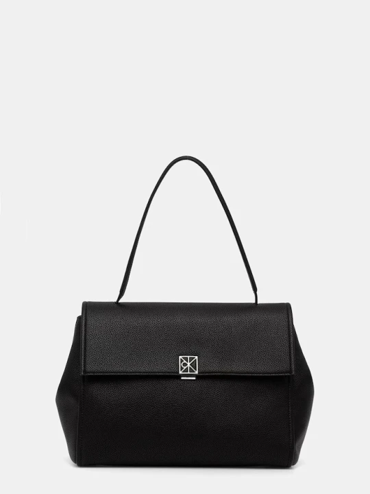 Zdjęcie produktu Calvin Klein torebka shopper damska z imitacji skóry czarny