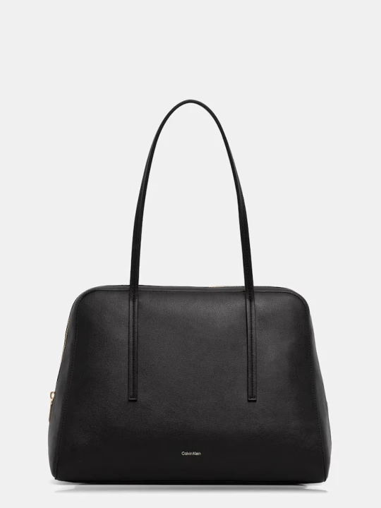Zdjęcie produktu Calvin Klein torebka shopper damska z imitacji skóry czarny