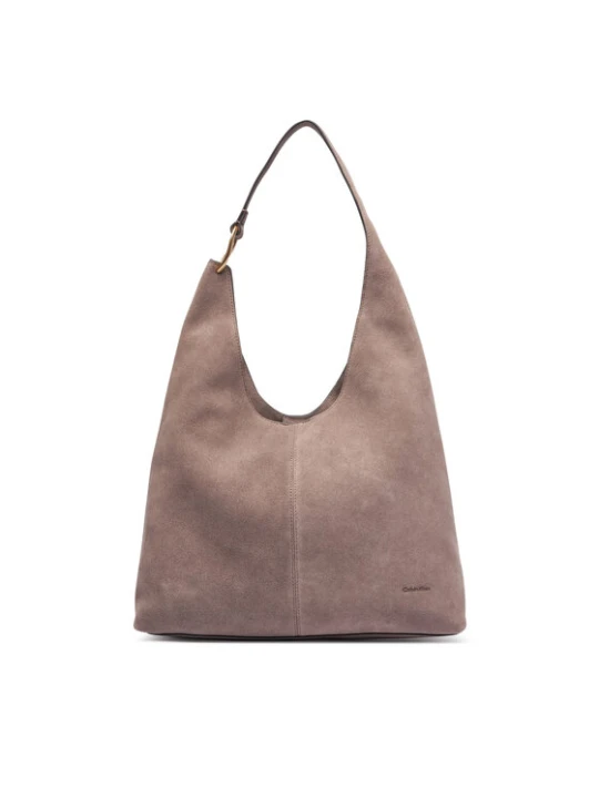 Zdjęcie produktu Calvin Klein Torebka Slouchy Suedelarge Shoulder Bag LV04F3690G Brązowy