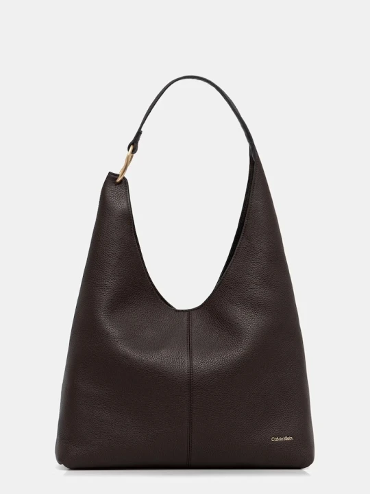 Zdjęcie produktu Calvin Klein torebka tote damska skórzana brązowy