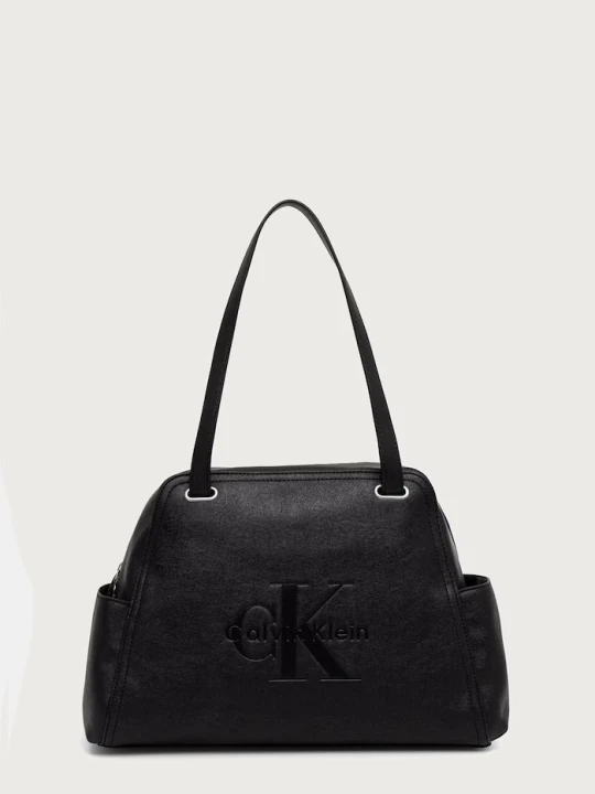 Zdjęcie produktu Calvin Klein torebka tote damska z imitacji skóry czarny