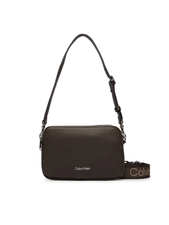 Zdjęcie produktu Calvin Klein Torebka Webbing 2X Strap Camera Bag LV04F3656G Czerwony