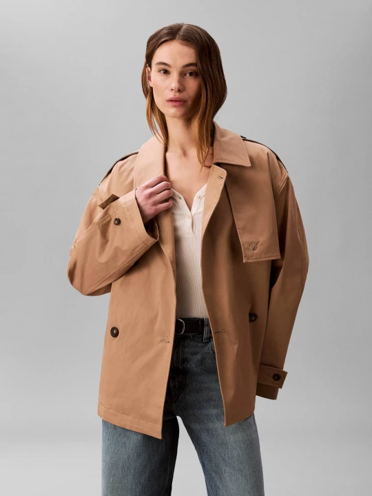 Zdjęcie produktu Calvin Klein Trencz beżowy